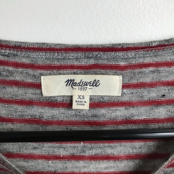 Madewell Striped Shirt - Picture 3 of 5